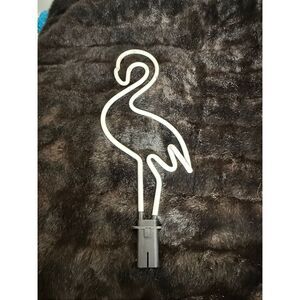 Flamingo Neon Sculptur  Lamp Mancave Game Florida Tropical Beach/Pool Bird